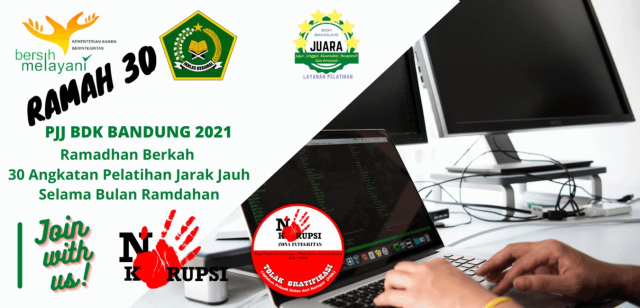 Ramadhan Berkah : PJJ BDK Bandung 2021